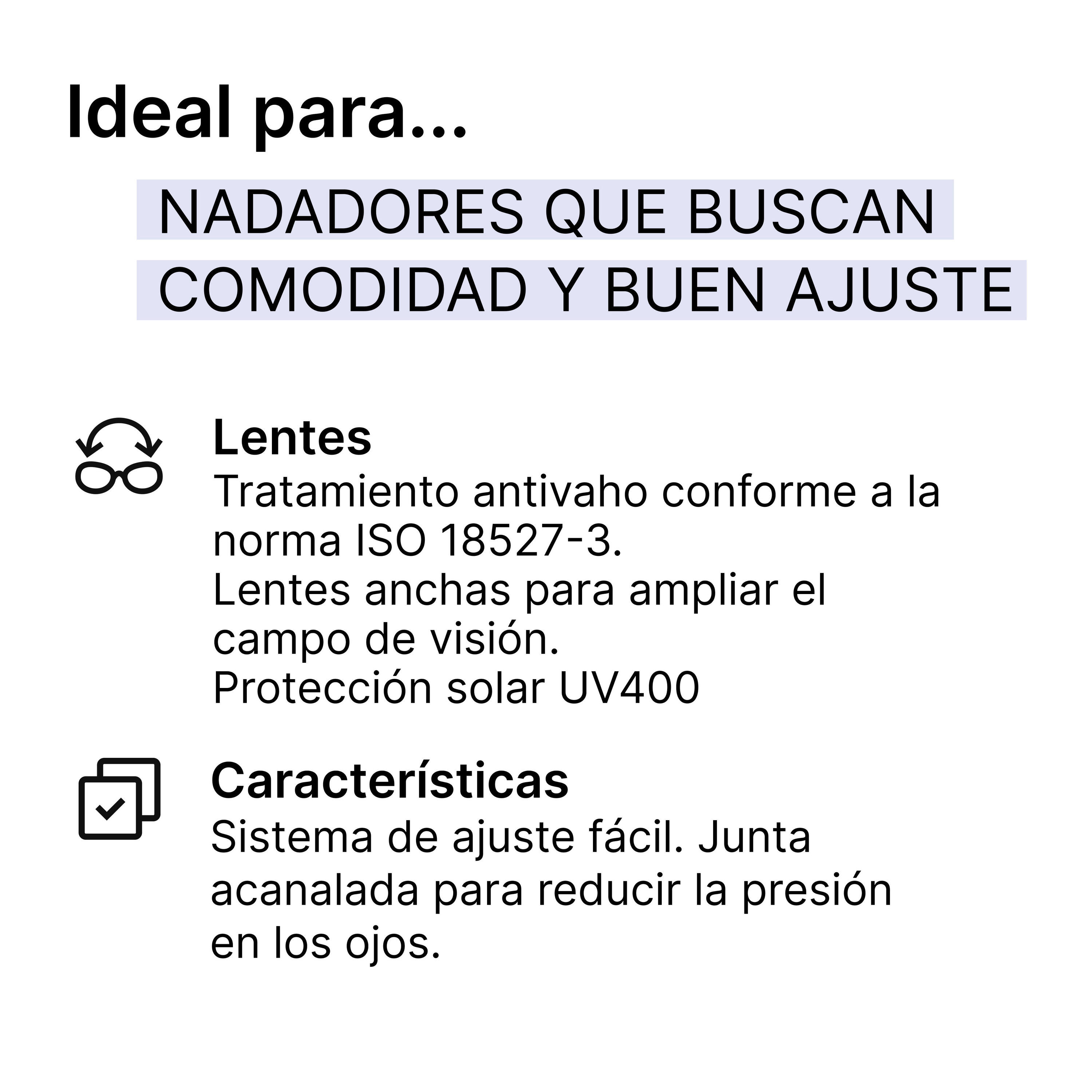 Gafas Natación Speedo Biofuse 2.0 Cristales Ahumados 2/22
