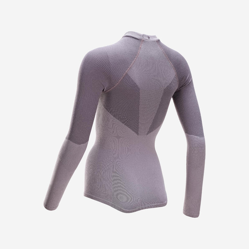 Maglia termica ciclismo uomo TRAINING lilla