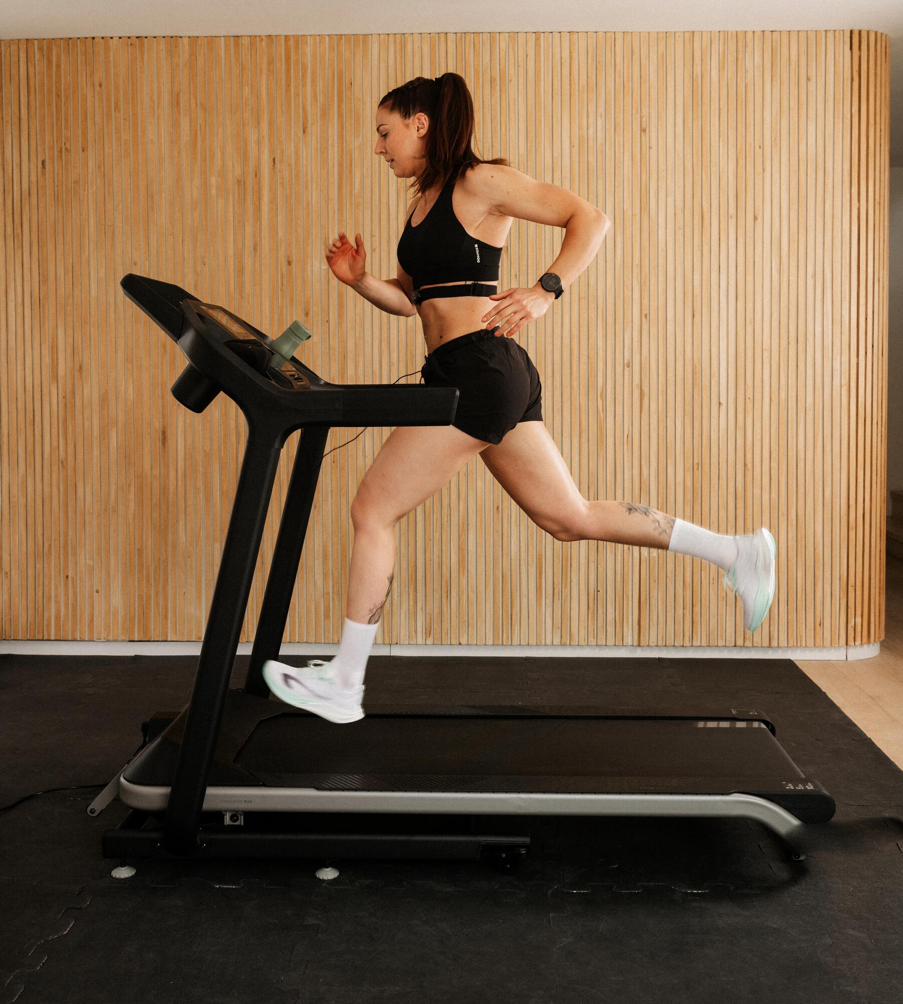 Cinta Correr Challenge Run Plegable 22 km/h Garantía Decathlo