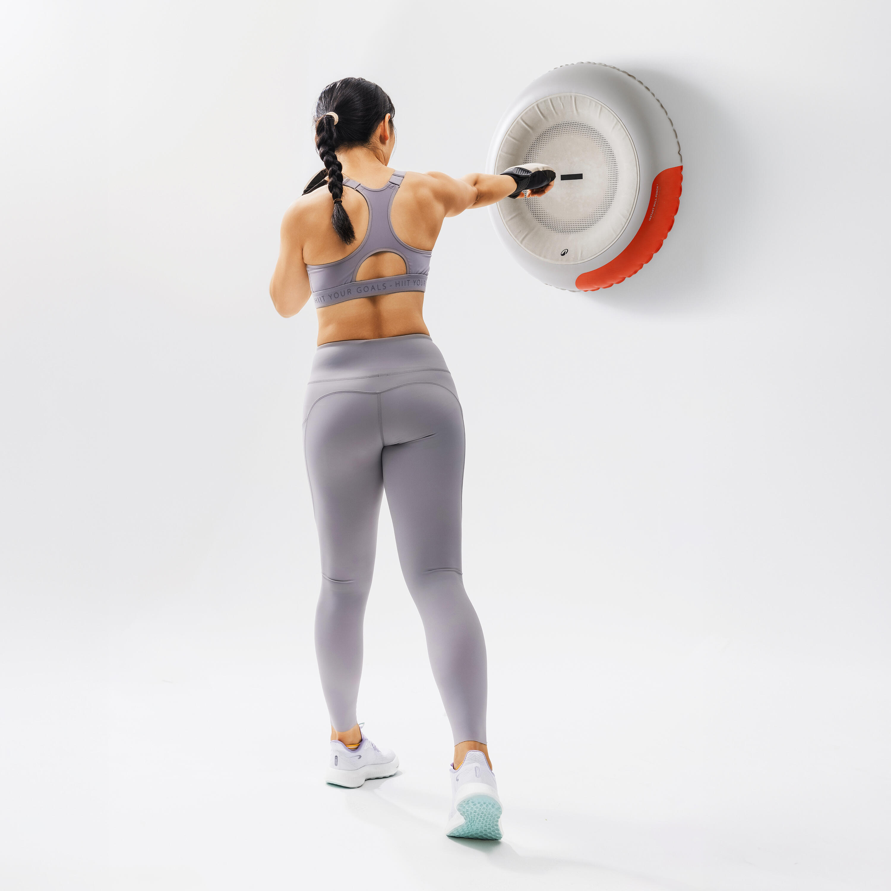 Sac de frappe mural de boxe à installation rapide - DOMYOS