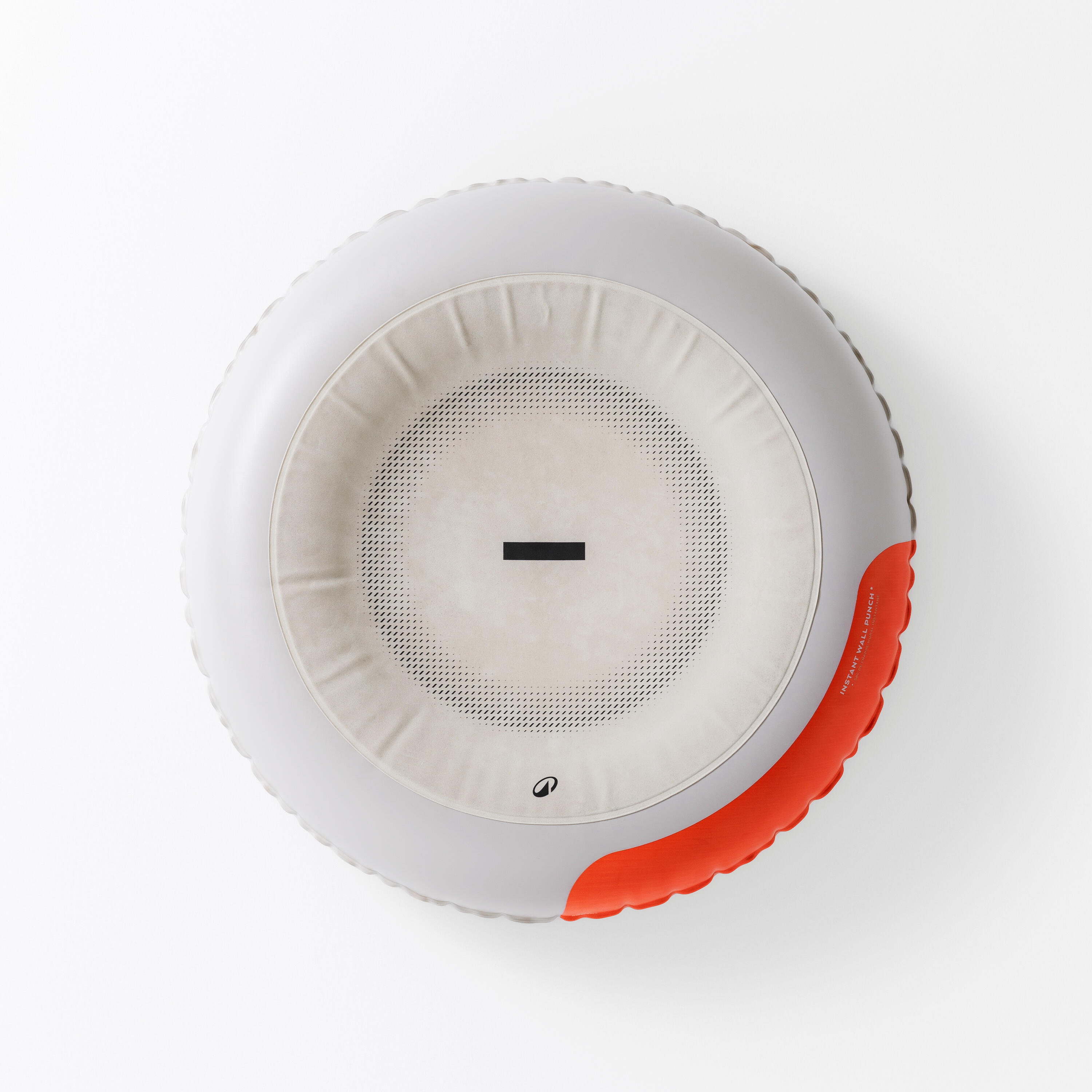 DOMYOS Nástenné boxovacie vrece Install wall punch – sivo-oranžové