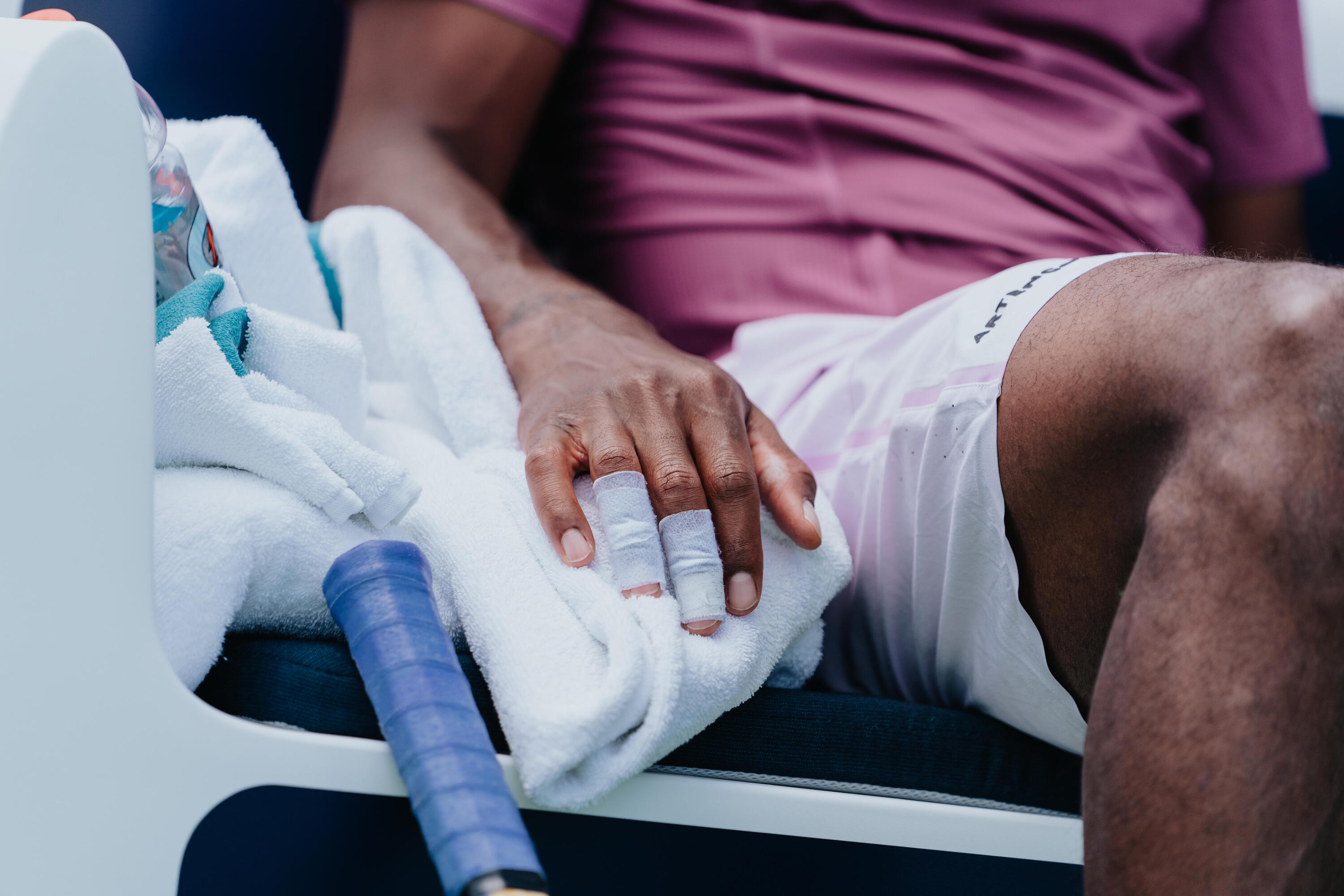 Pantaloncini tennis uomo DRY+ Gaël Monfils lilla 23/42