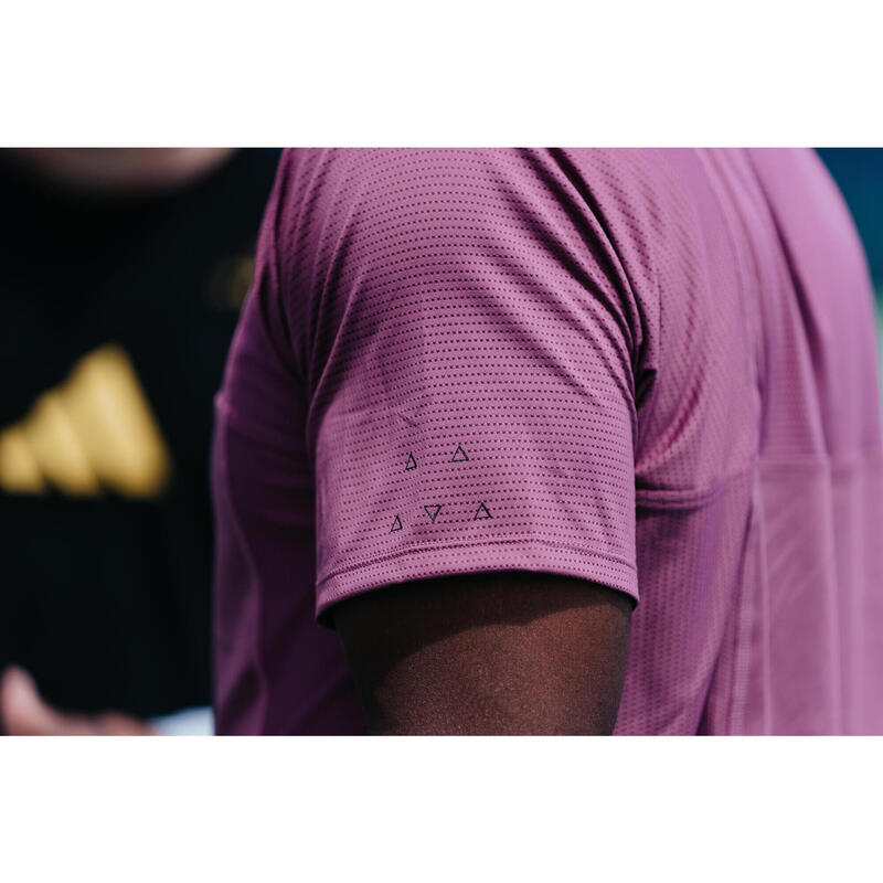 Short de tennis Homme respirant - Artengo Dry+ Violet Gaël Monfils