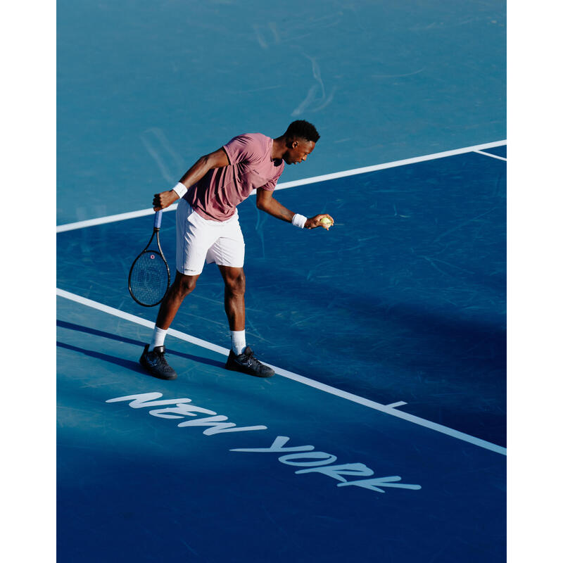 Short de tennis Homme respirant - Artengo Dry+ Violet Gaël Monfils