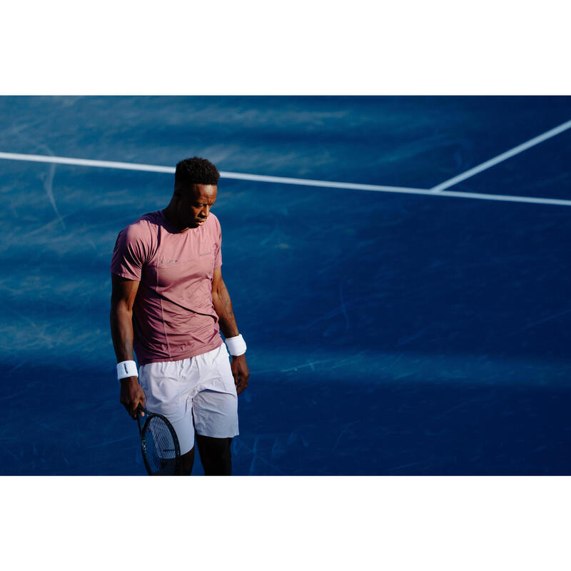 Short de tennis Homme respirant - Artengo Dry+ Violet Gaël Monfils