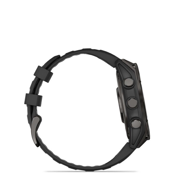 Chytré hodinky s AMOLED displejem Sapphire Fénix 8 titanové DLC 47 mm 