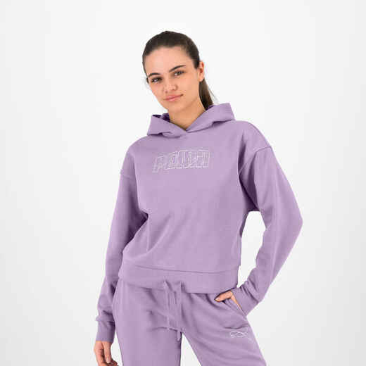 
      Women's Short Print Hoodie - Lavender
  