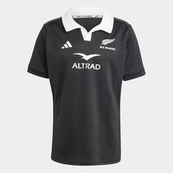 Maillot de Rugby Adidas ALL BLACKS - Réplica Nouvelle Zélande 2024 Noir Junior