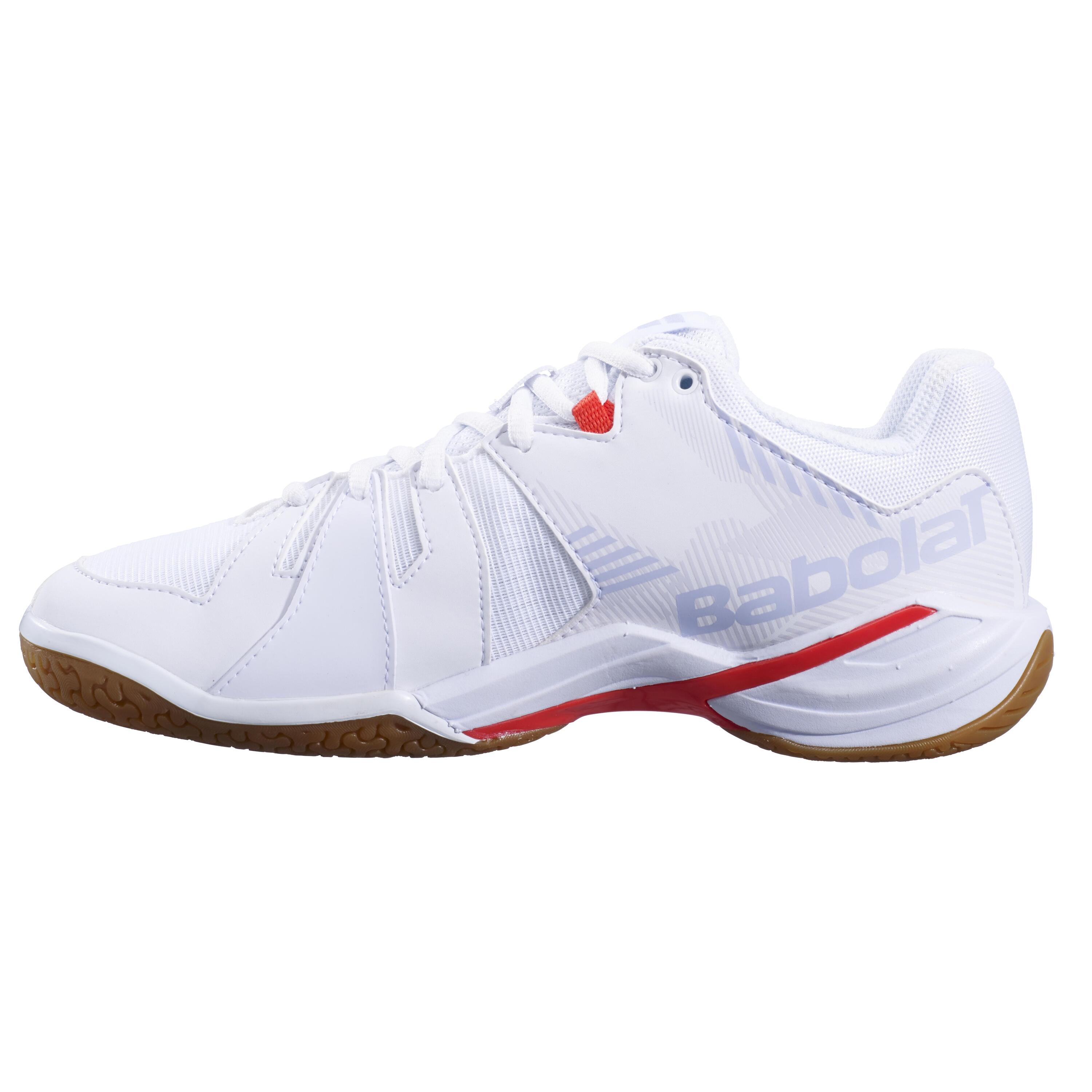 Calçado de badminton mulher - Shadow Spirit branco 2/5