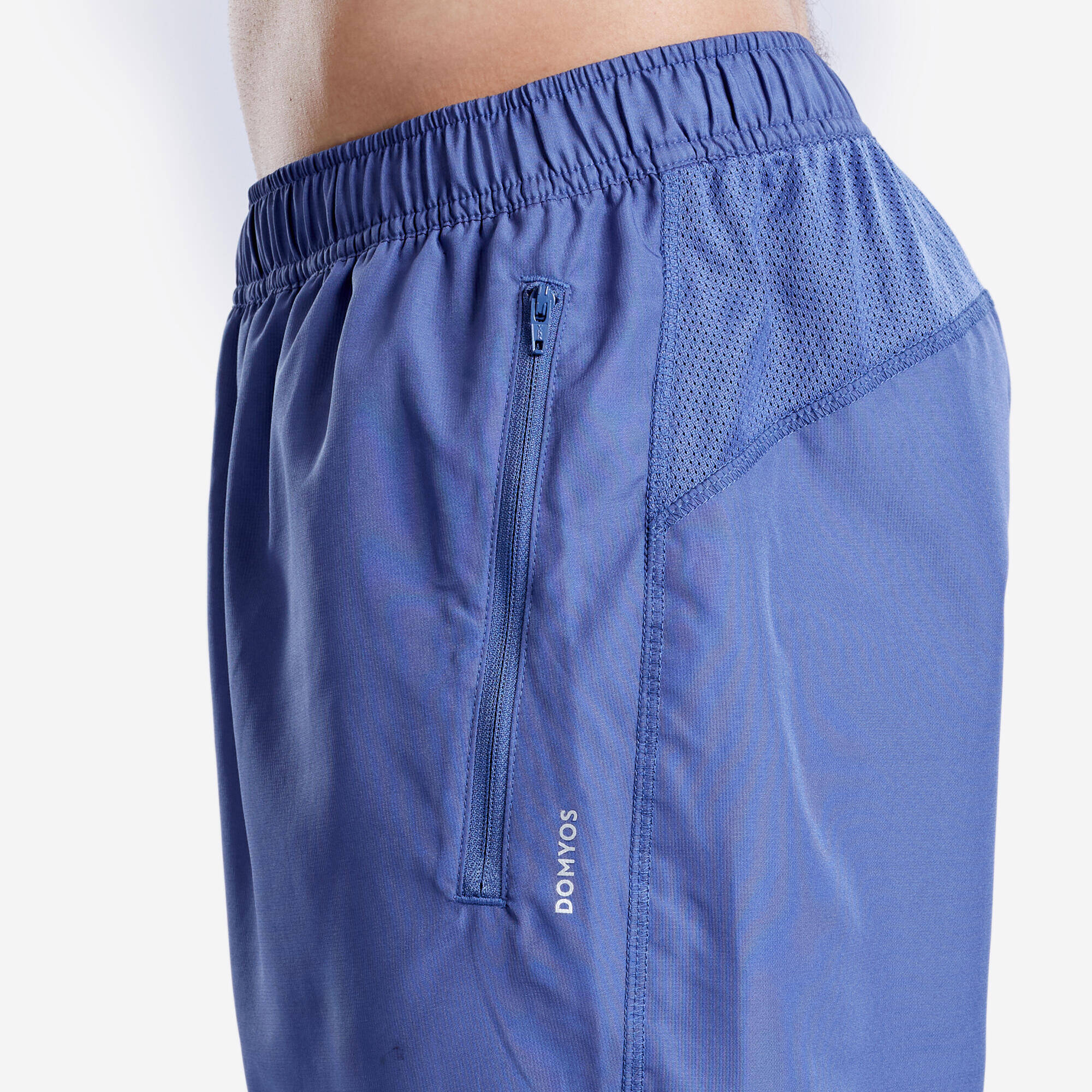 Men Gym Trackpants Slim Fit Jogger Style, Breathable, Quick Dry - Asphalt Blue -  4