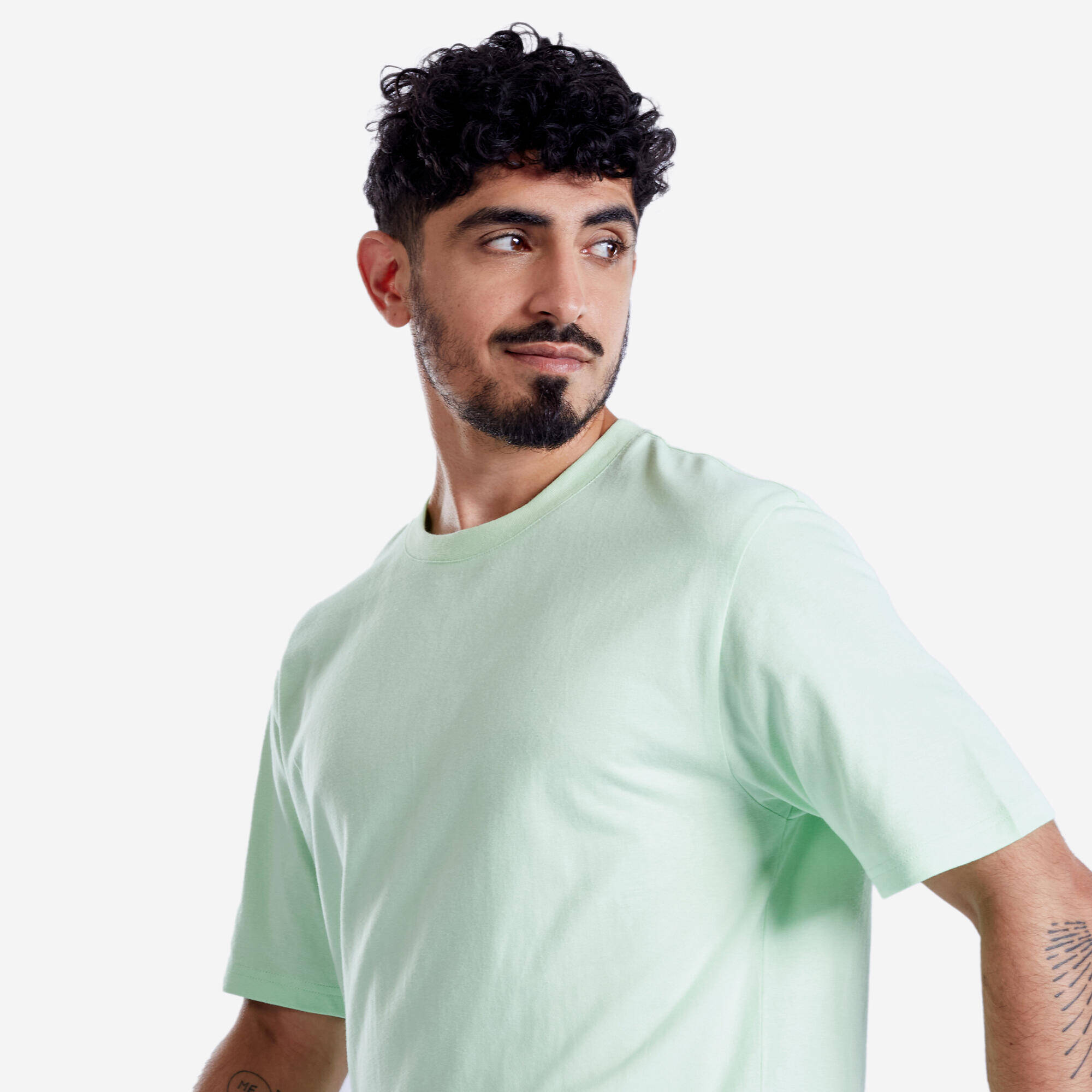 Men's Regular-Fit Fitness T-Shirt - Green -  5
