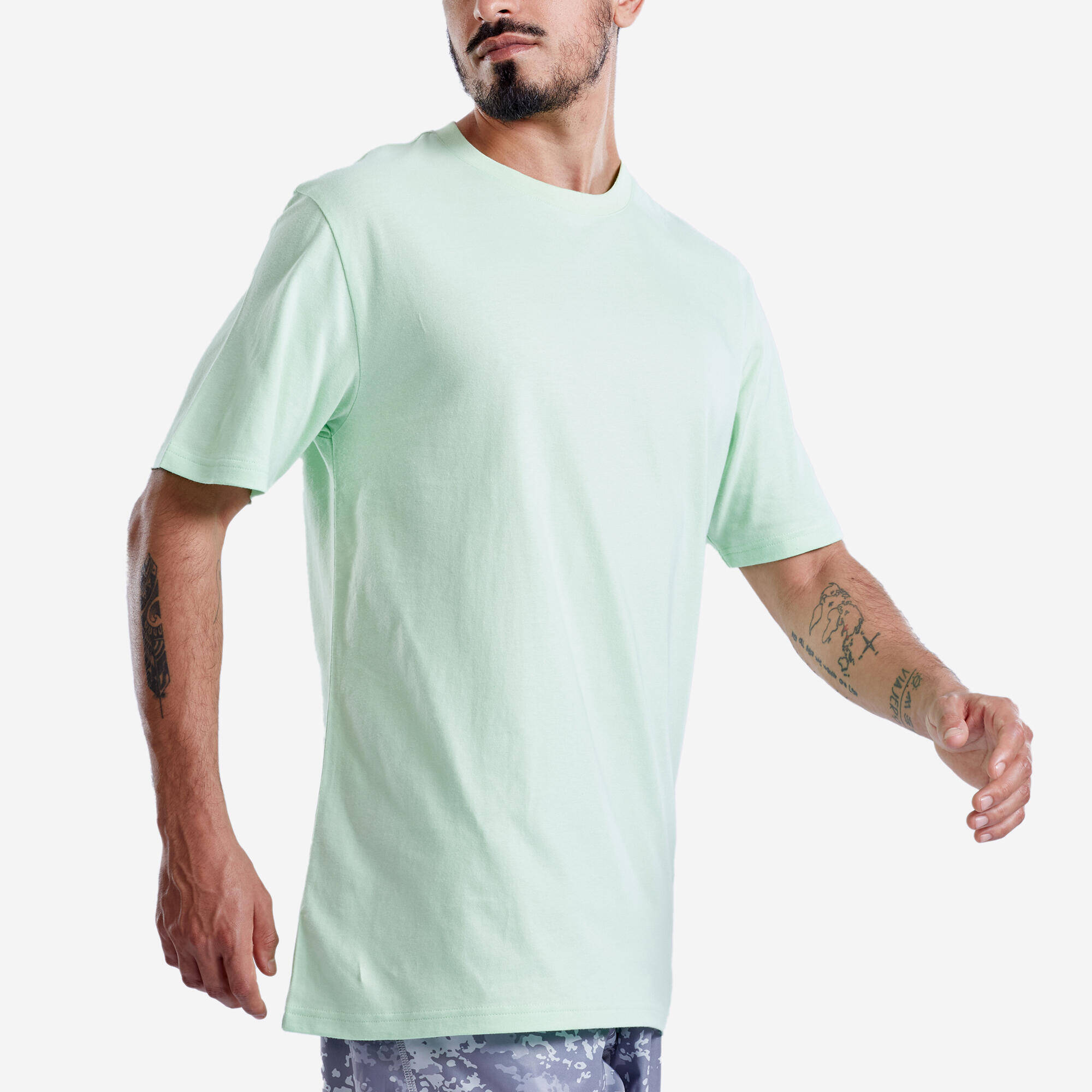 Men's Regular-Fit Fitness T-Shirt - Green -  3