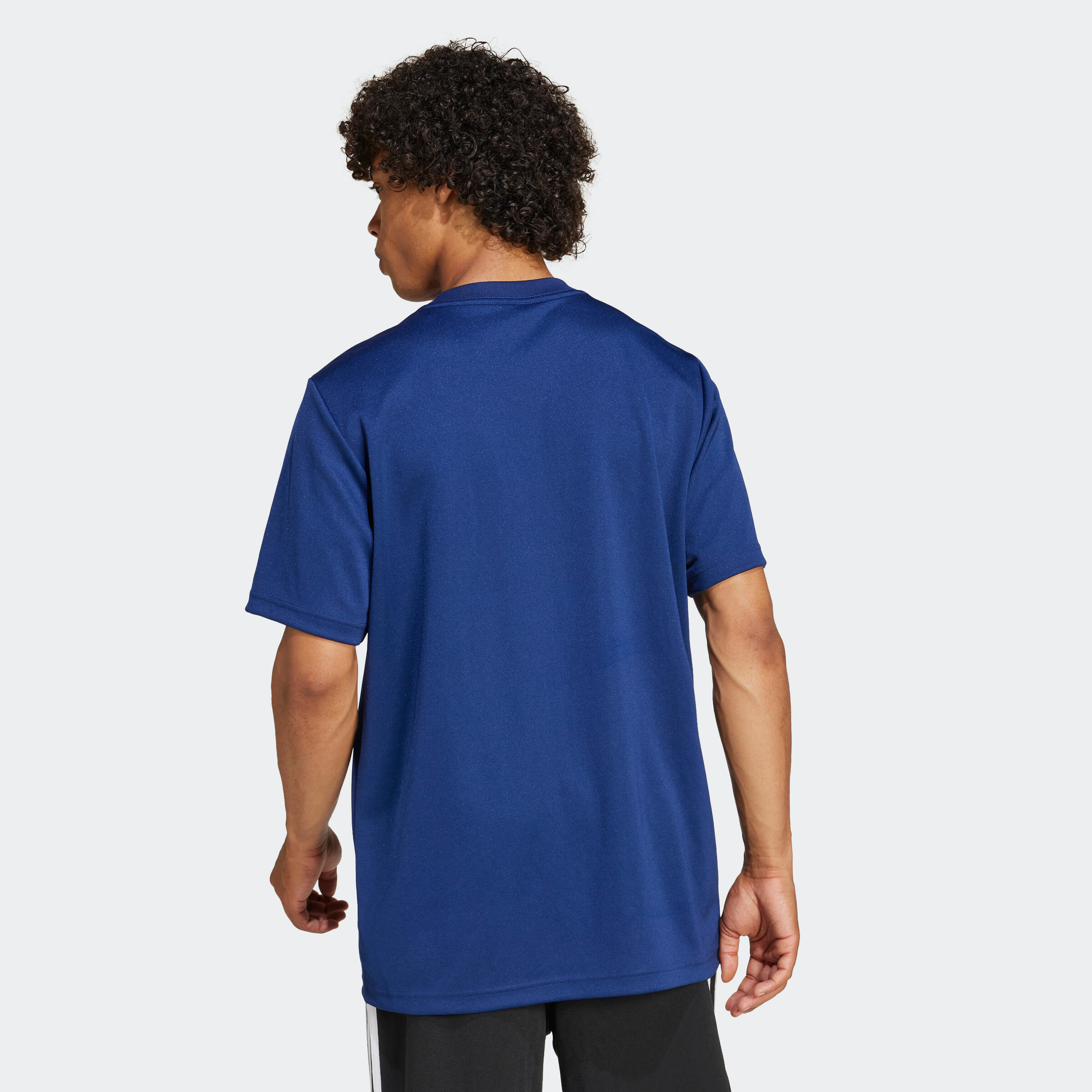 Maillot de rugby échauffement xv de france adulte, pré-match ffr 2024/2025 bleu 4/6