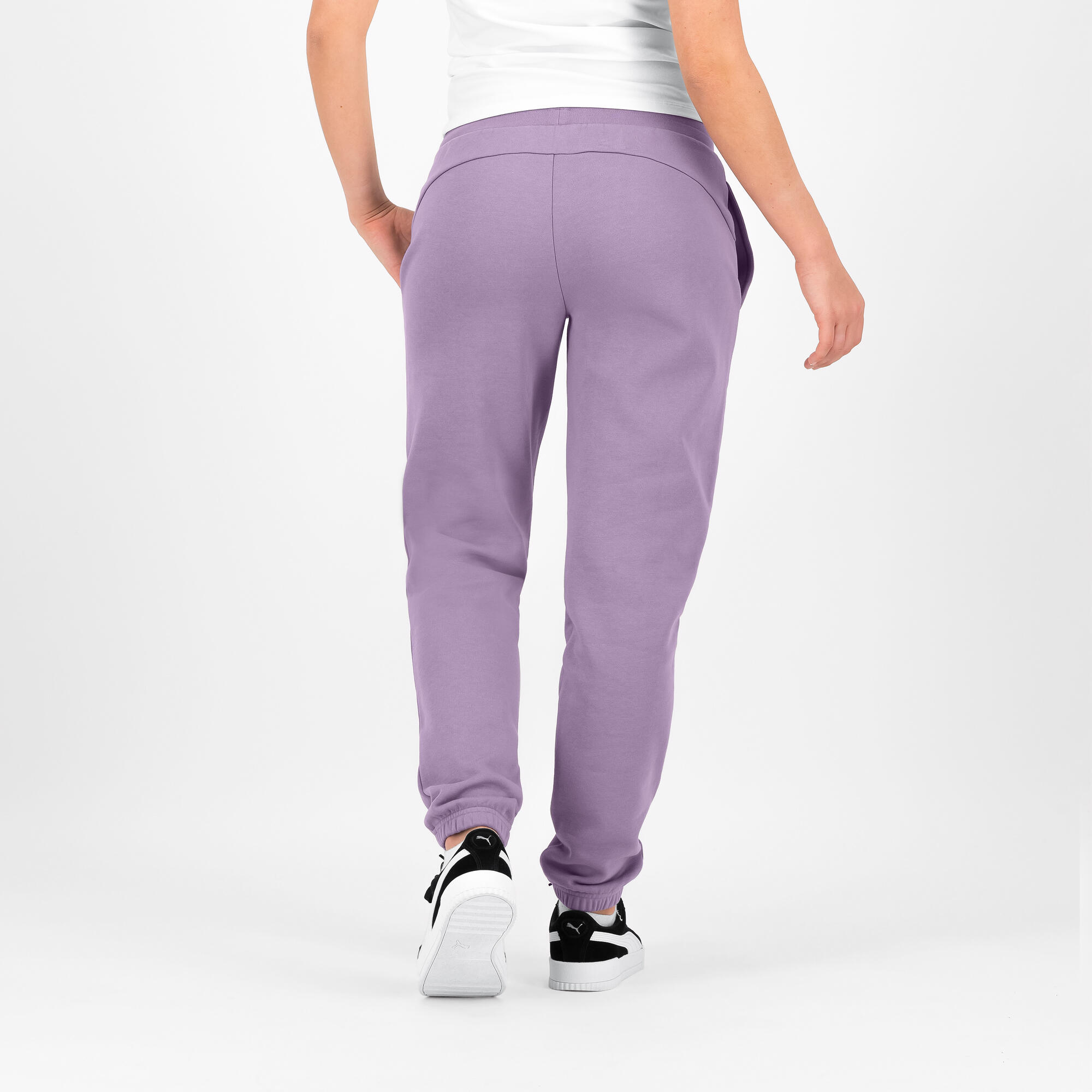 Pantalón Jogger Puma Mujer Lavanda 2/7