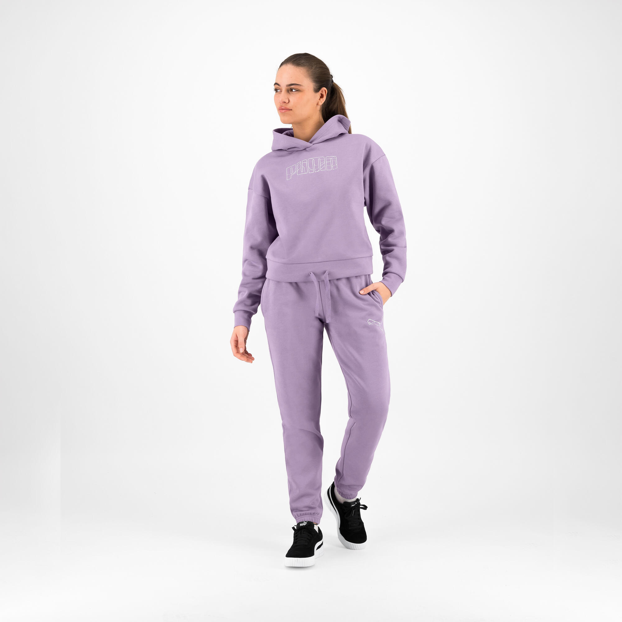 Pantalón Jogger Puma Mujer Lavanda 4/7
