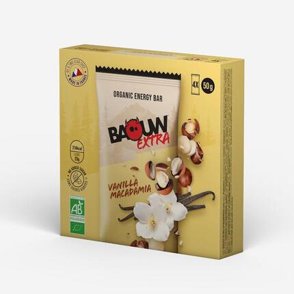 Barres énergétiques bio extra vanille macadamia x4