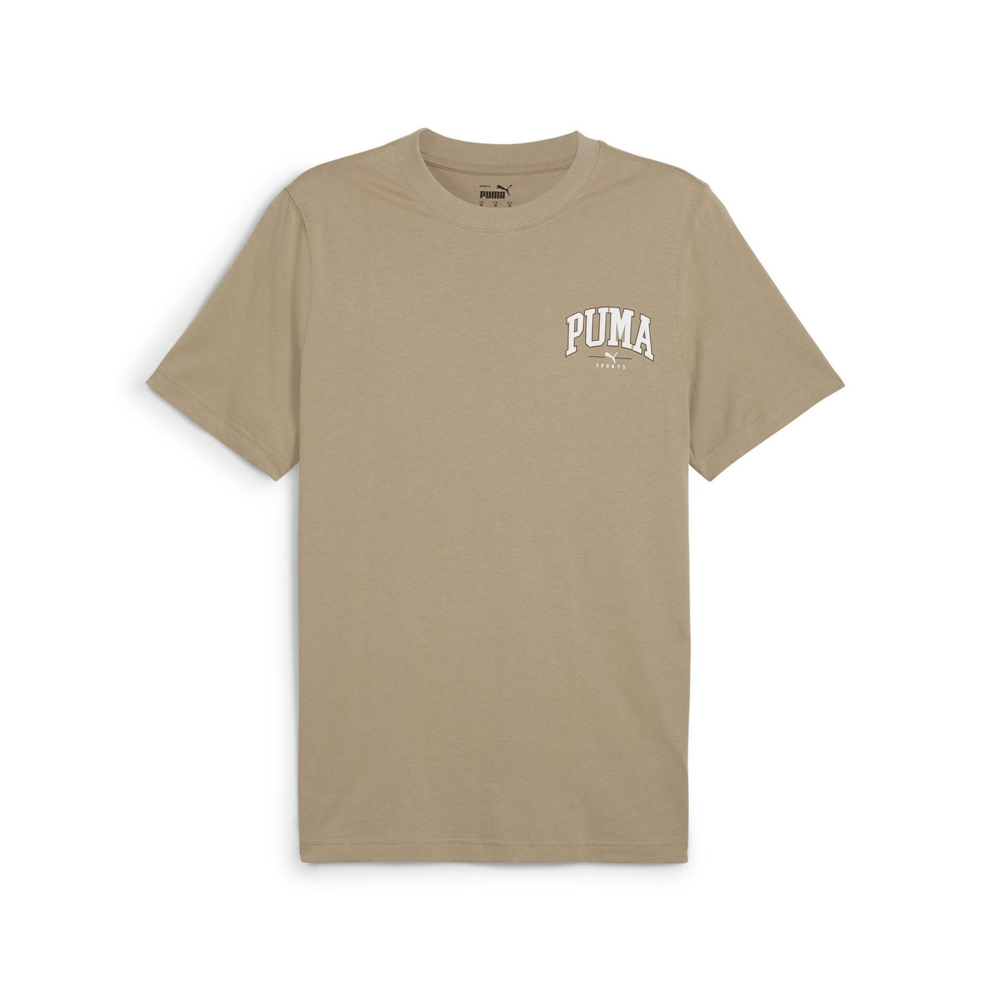 ■PUMA■ Puma LMC Graphic Short Sleeve T-Shirt Light Beige 9 T-shirt Puma Squad Big Logo Graphic Tee - Top4Running.com