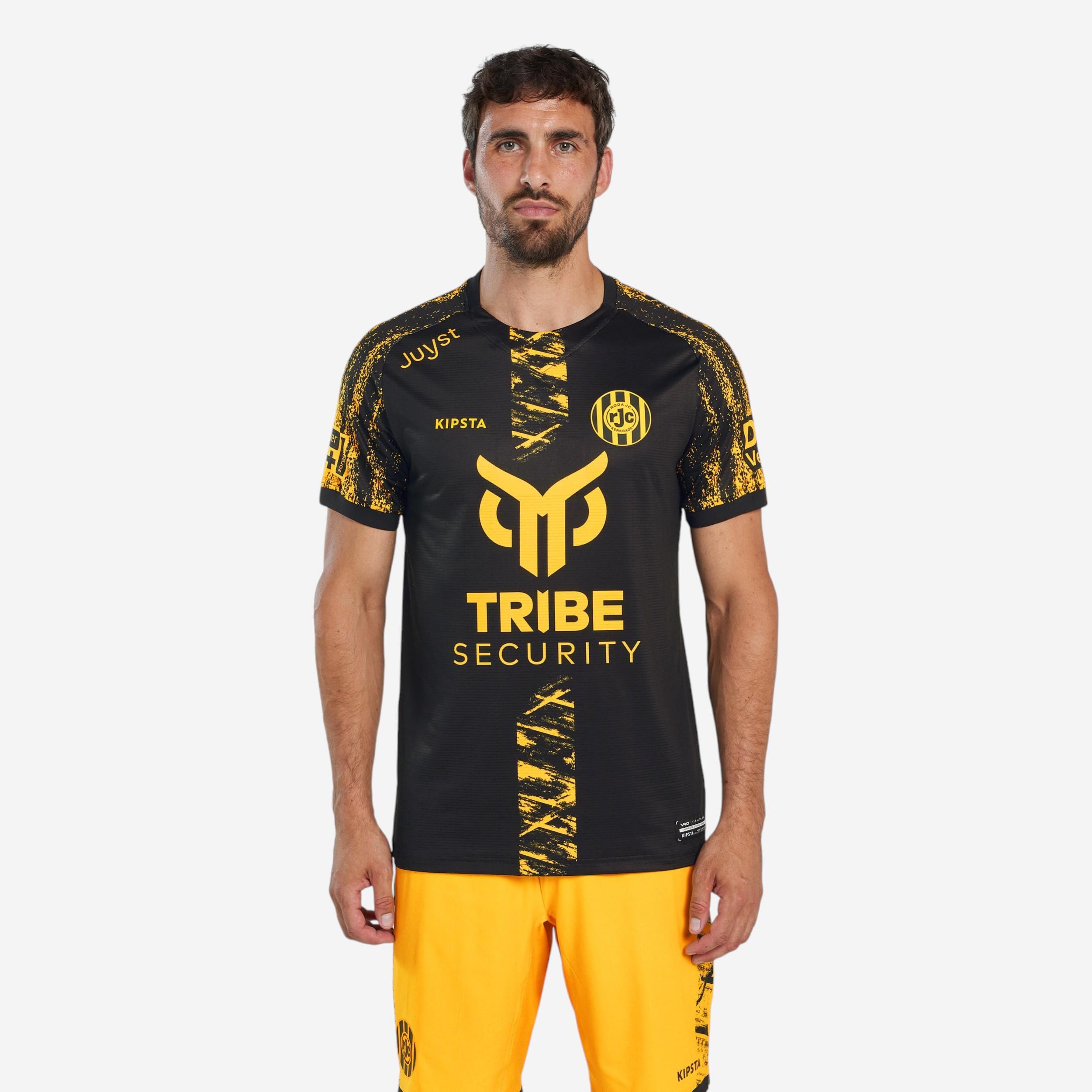 KIPSTA Authentiek uitshirt Roda JC 24/25 volwassenen zwart geel