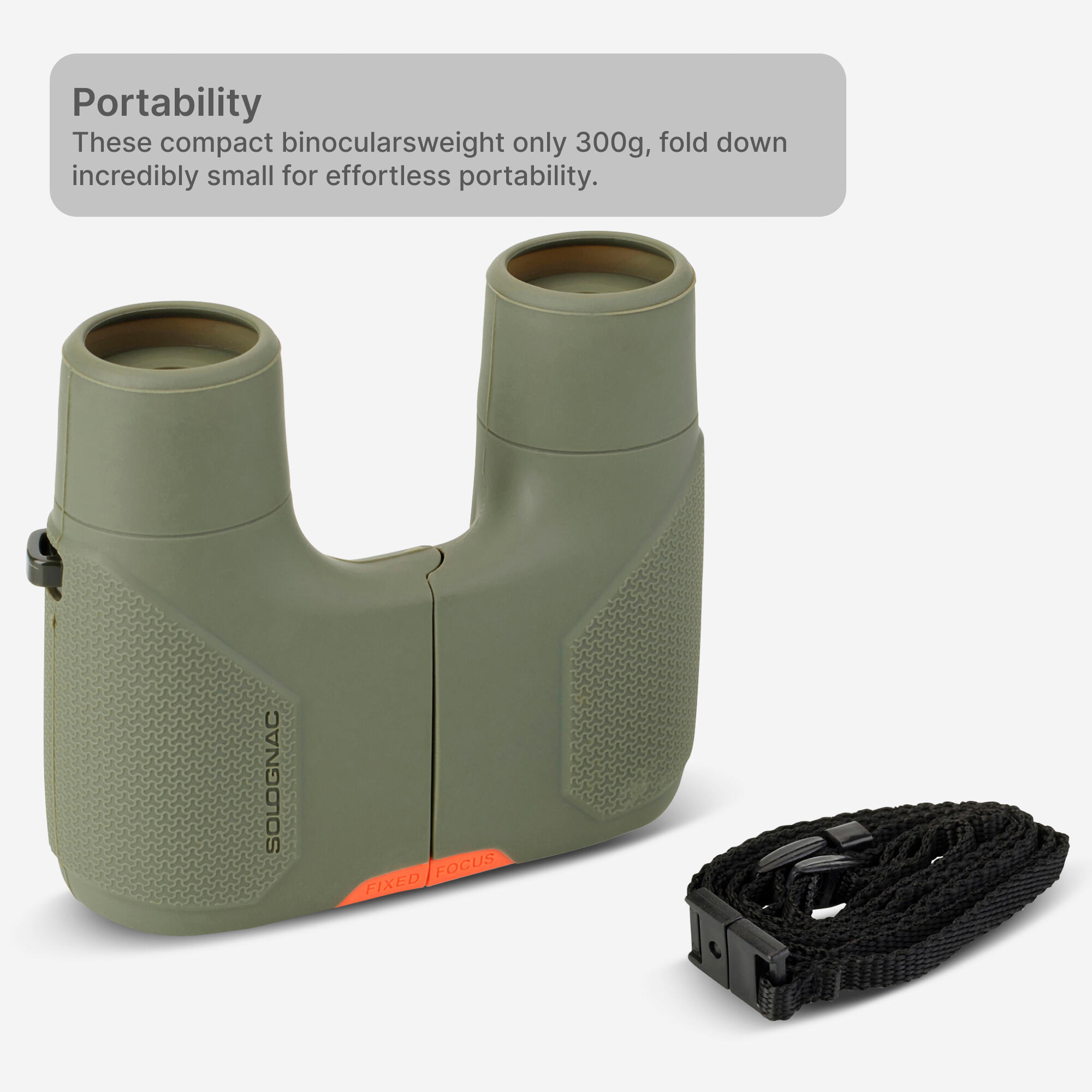 Wildlife Binoculars 8x25 Fixed Focus