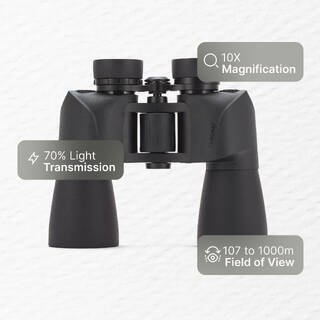 Binoculars Porro 100 10x50 - Black