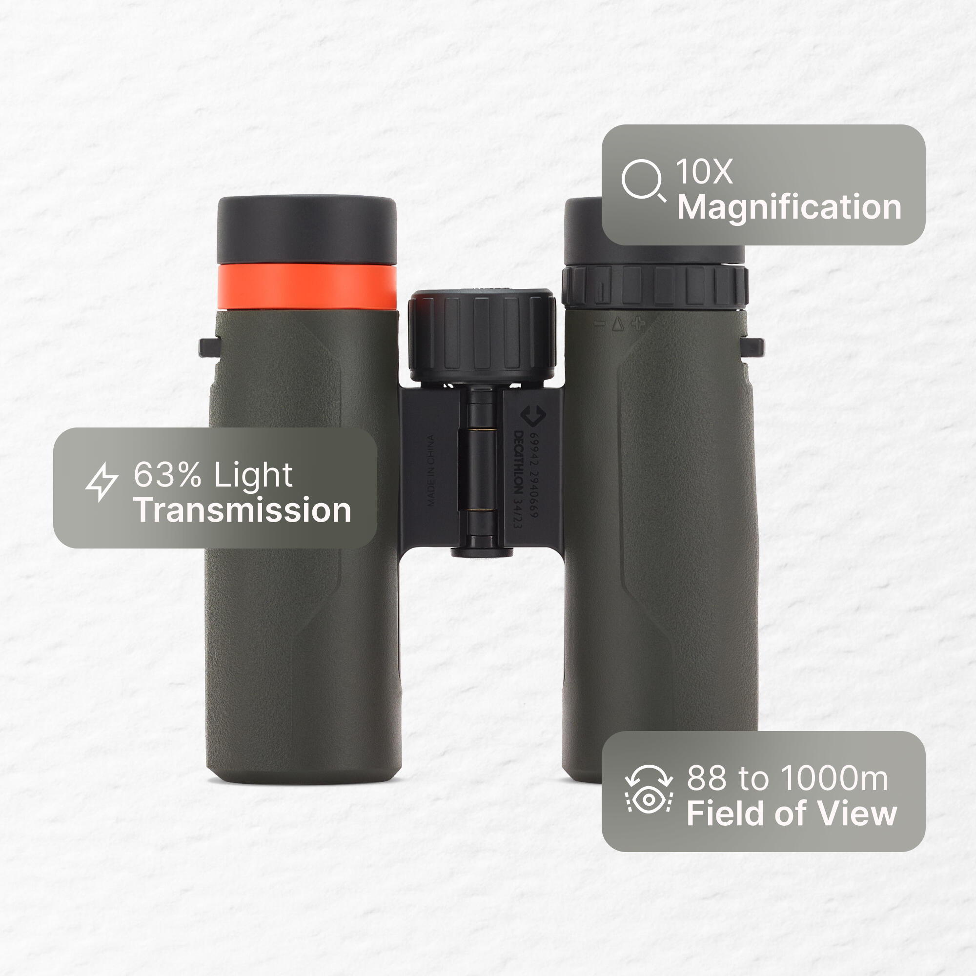 Wildlife Binoculars 100 10x26 Khaki