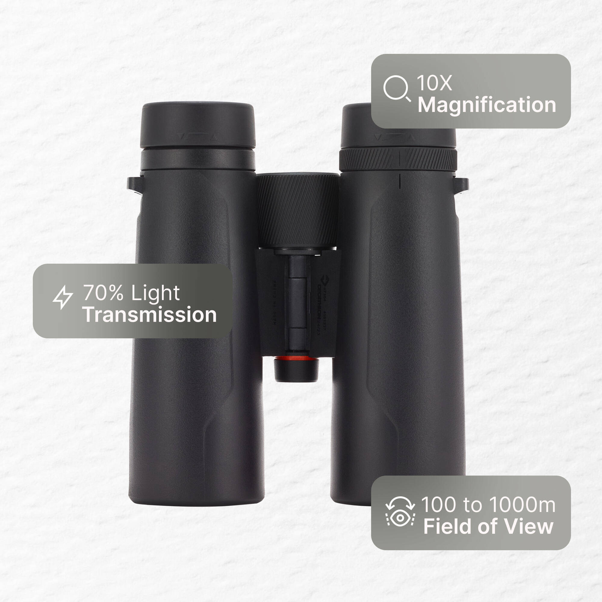 Wildlife Binoculars 100 10x42 Black -  1
