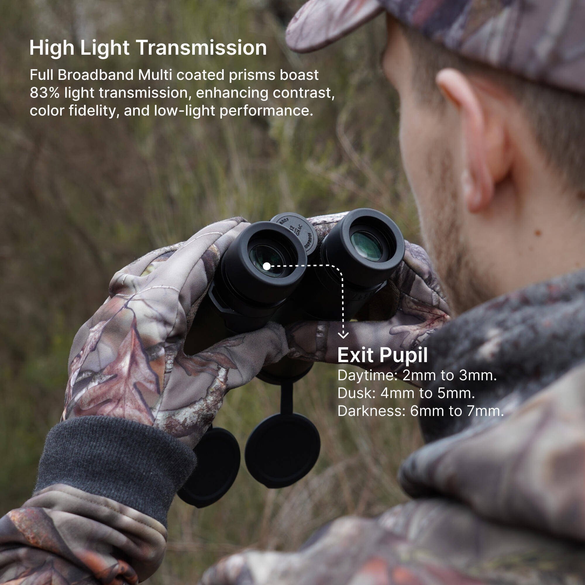 Wildlife Binoculars 900 10x42 Black -  5