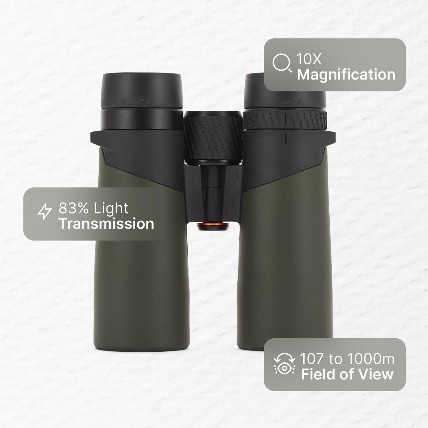 Wildlife Binoculars 900 10x42 Black