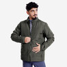 Men Puffer Jacket for Trekking - MT50 Khaki