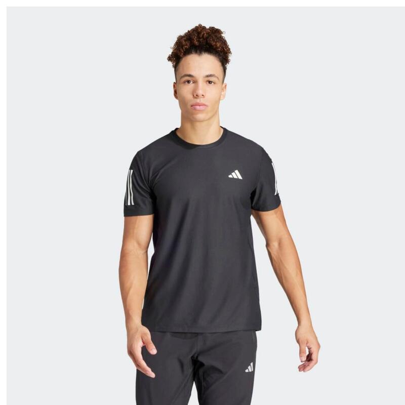 T-shirt de Running respirant Homme, ADIDAS Own the run Noir