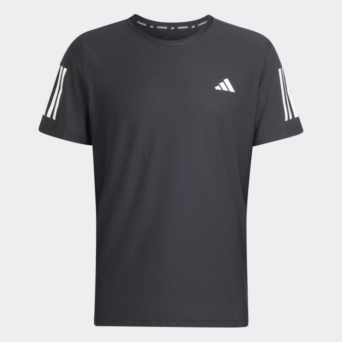 T-shirt de Running respirant Homme, ADIDAS Own the run Noir