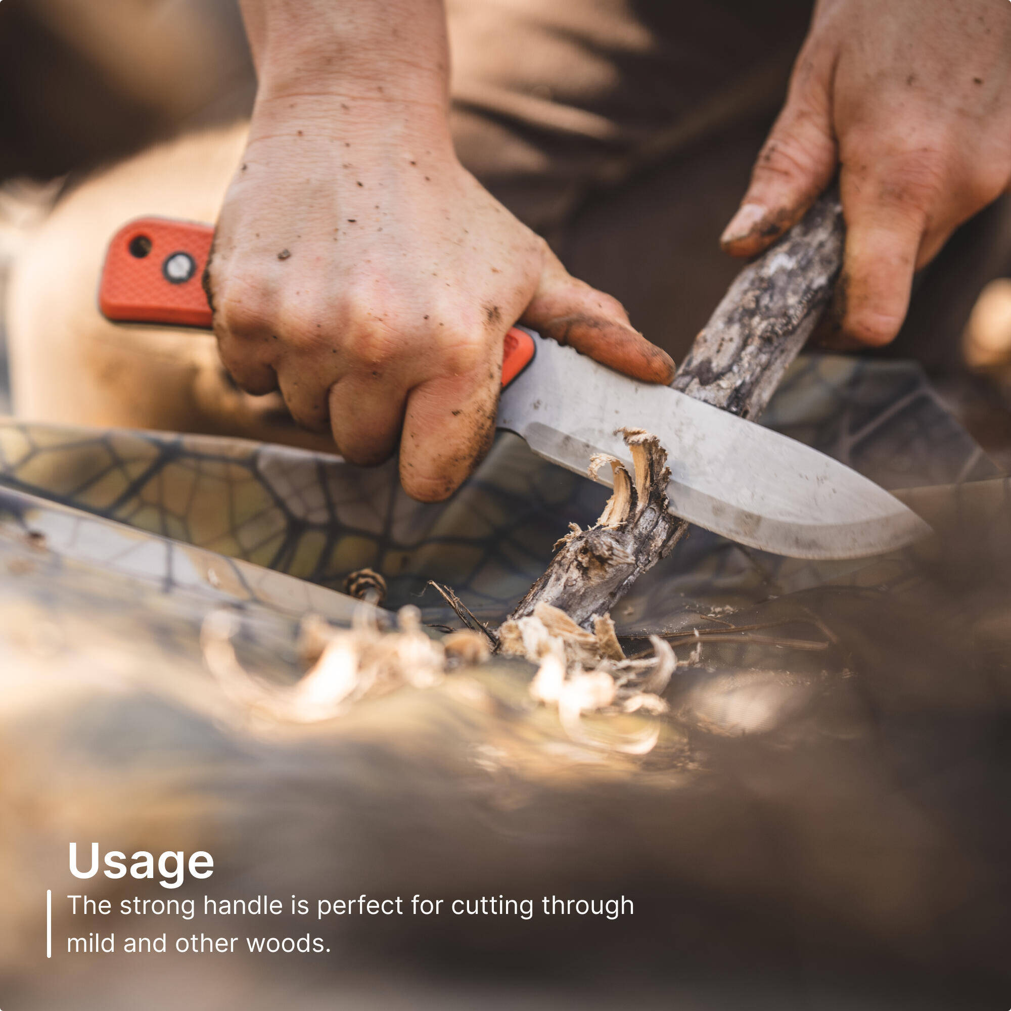 Sika 90 Grip Fixed Knife Black -  3