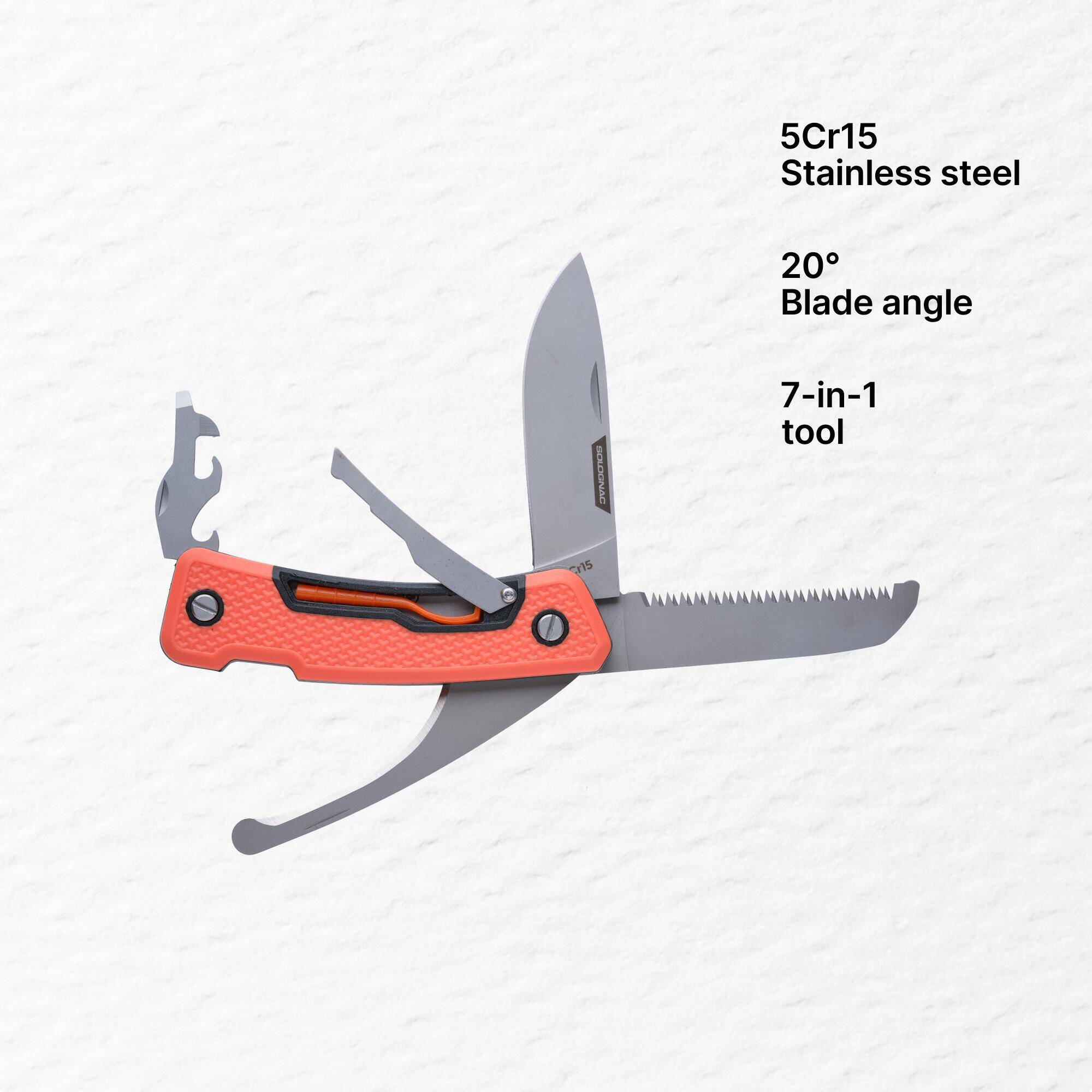 Multi-Tool Knife X7 Orange -  1