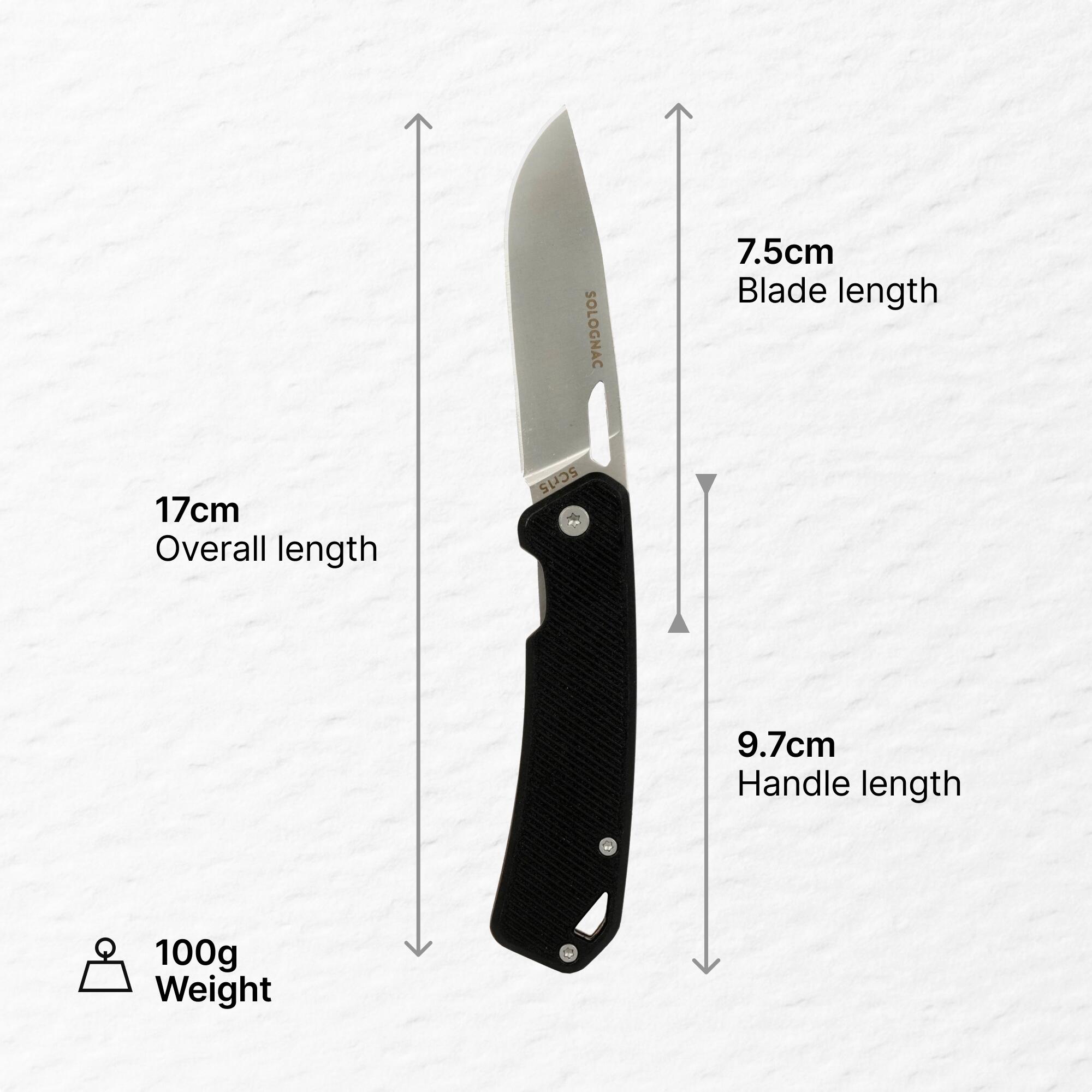 Multi-purpose Knife Axis 75 Folding Knife - Black