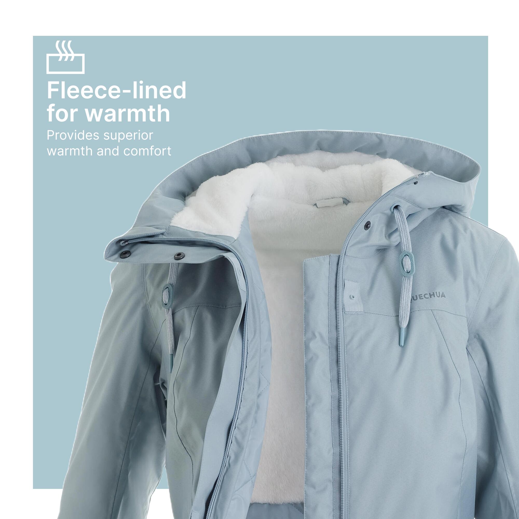 Fleece Lined Waterproof Womens Waterproof Fleece Jacket Women