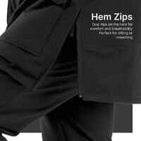 Men’s waterproof hiking parka -20°C, NH900 - Black