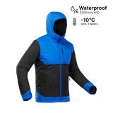 Men’s hiking waterproof winter jacket - SH500 -10°C