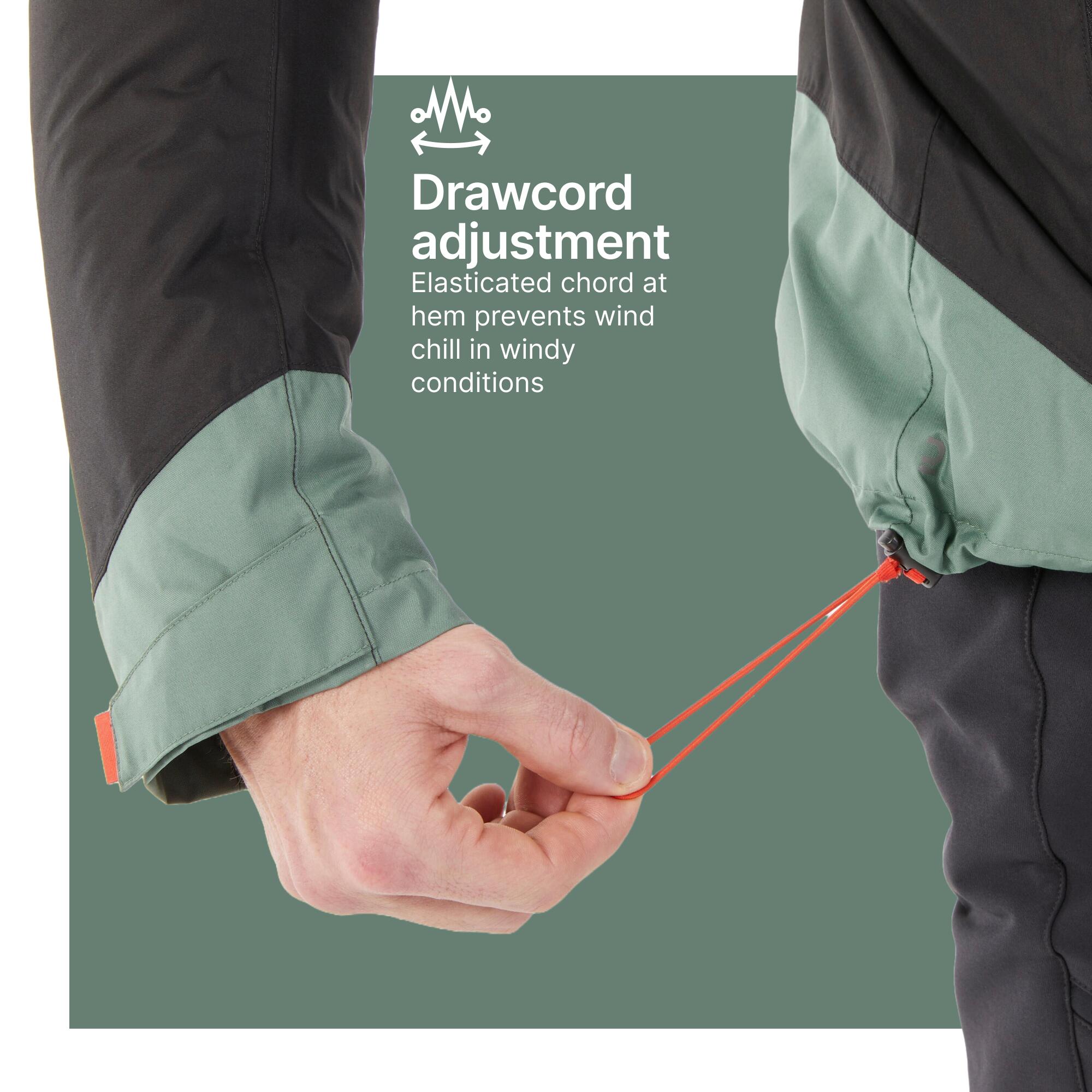 Men’s hiking waterproof winter jacket - SH500 -10°C