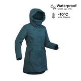 Women’s winter waterproof hiking parka - SH500 -10°C