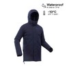 Men’s waterproof hiking parka -10°C, NH500 - Blue
