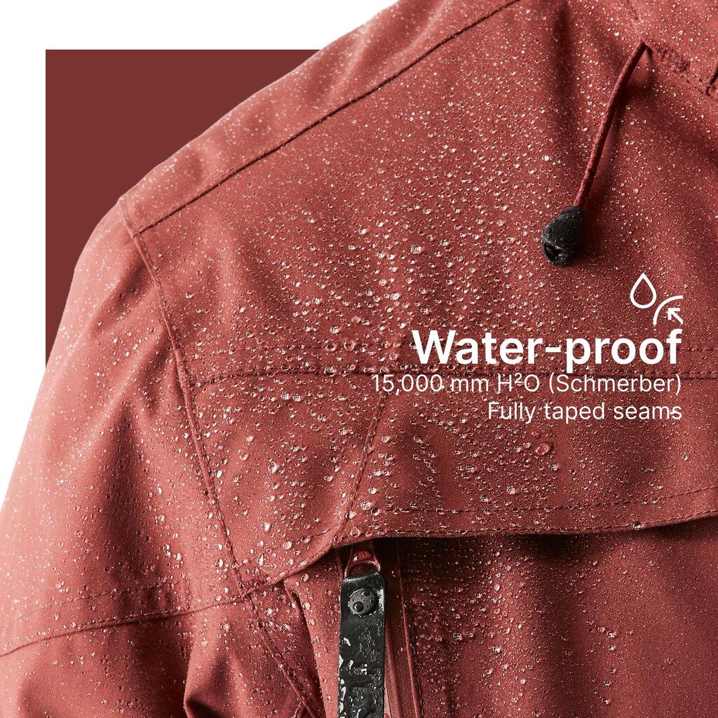 Men’s waterproof hiking parka -20°C, NH900 - Blue