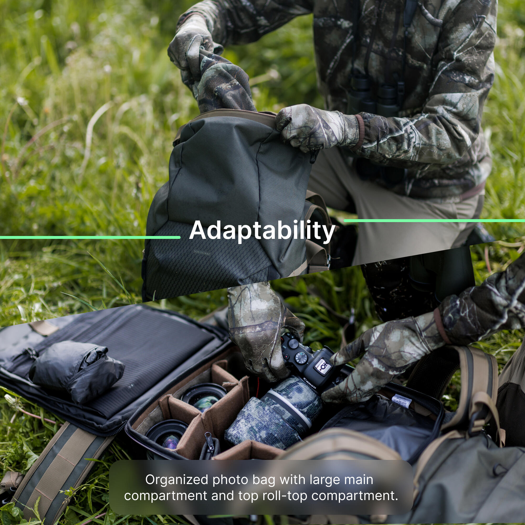 Camera Backpack Wildlife 900 35 Litres