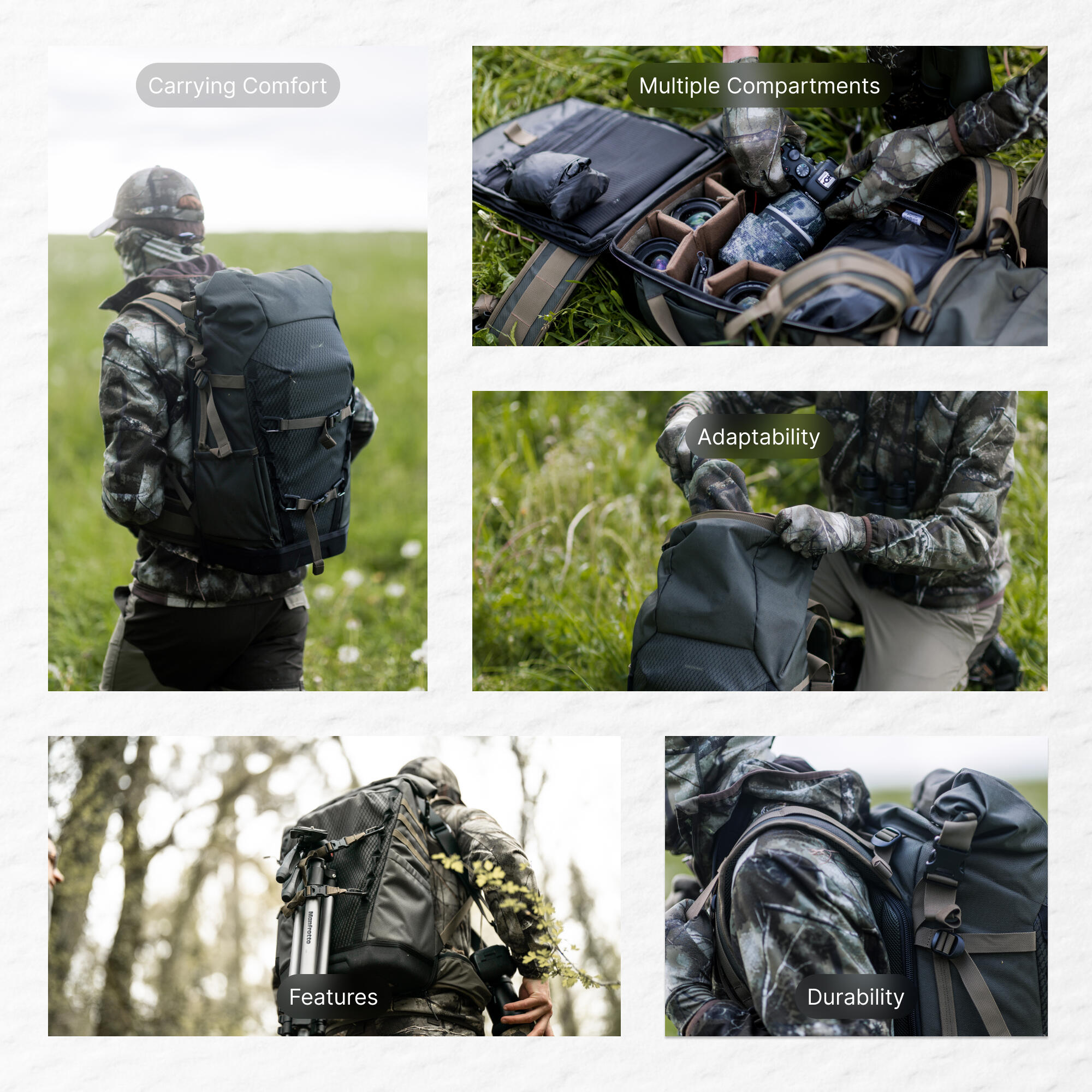 Camera Backpack Wildlife 900 35 Litres