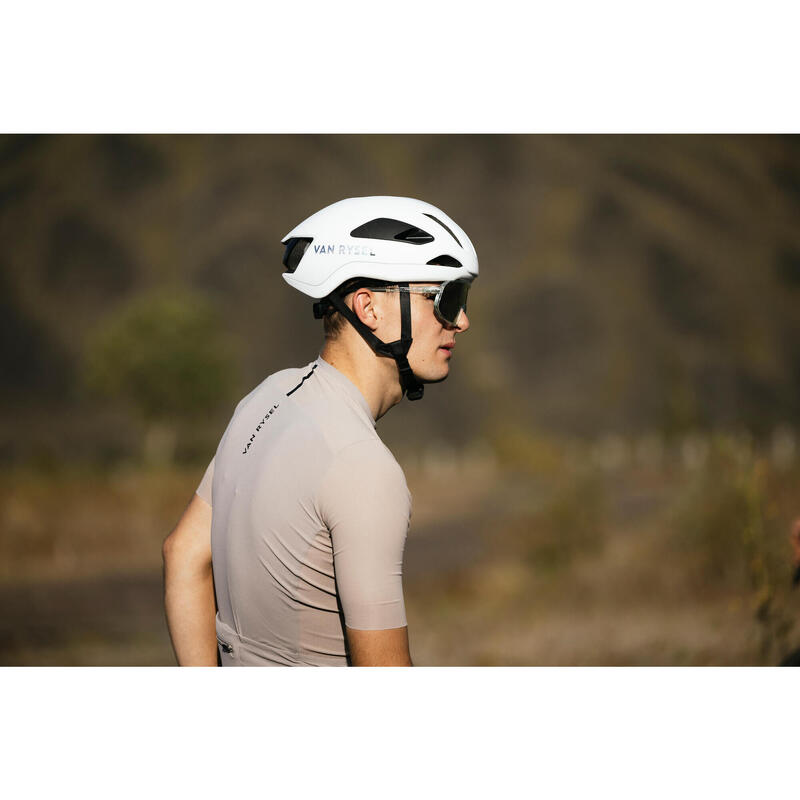Casque de vélo route aéro RCR-F blanc