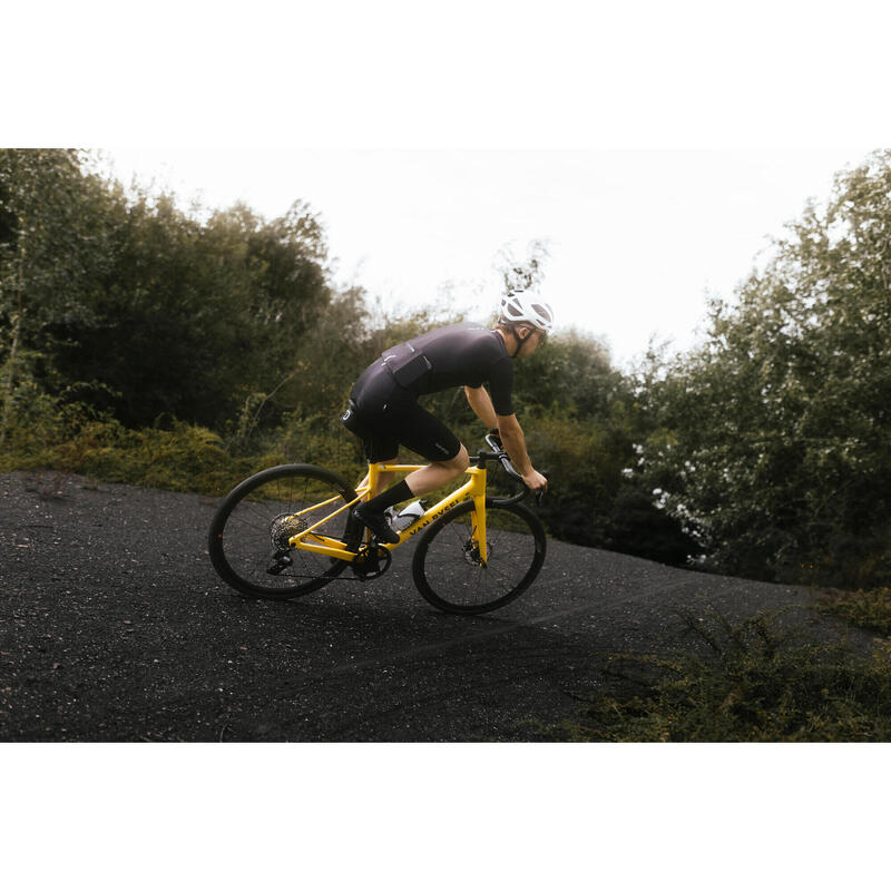 Velo de route ncr cf allroad apex jaune