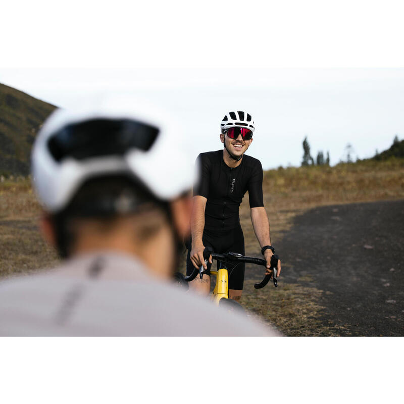 Maillot de vélo route manches courtes été unisexe - RACER 2