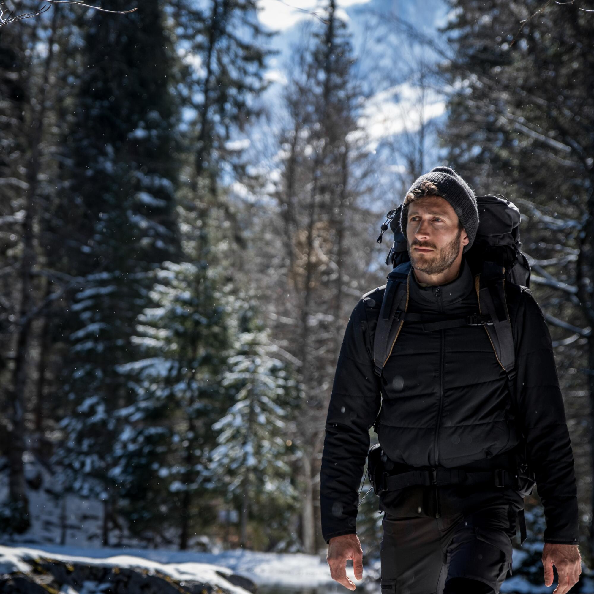 Geacă cu umplutură din vatelină Trekking MT50 0°C Negru Bărbați 7/11