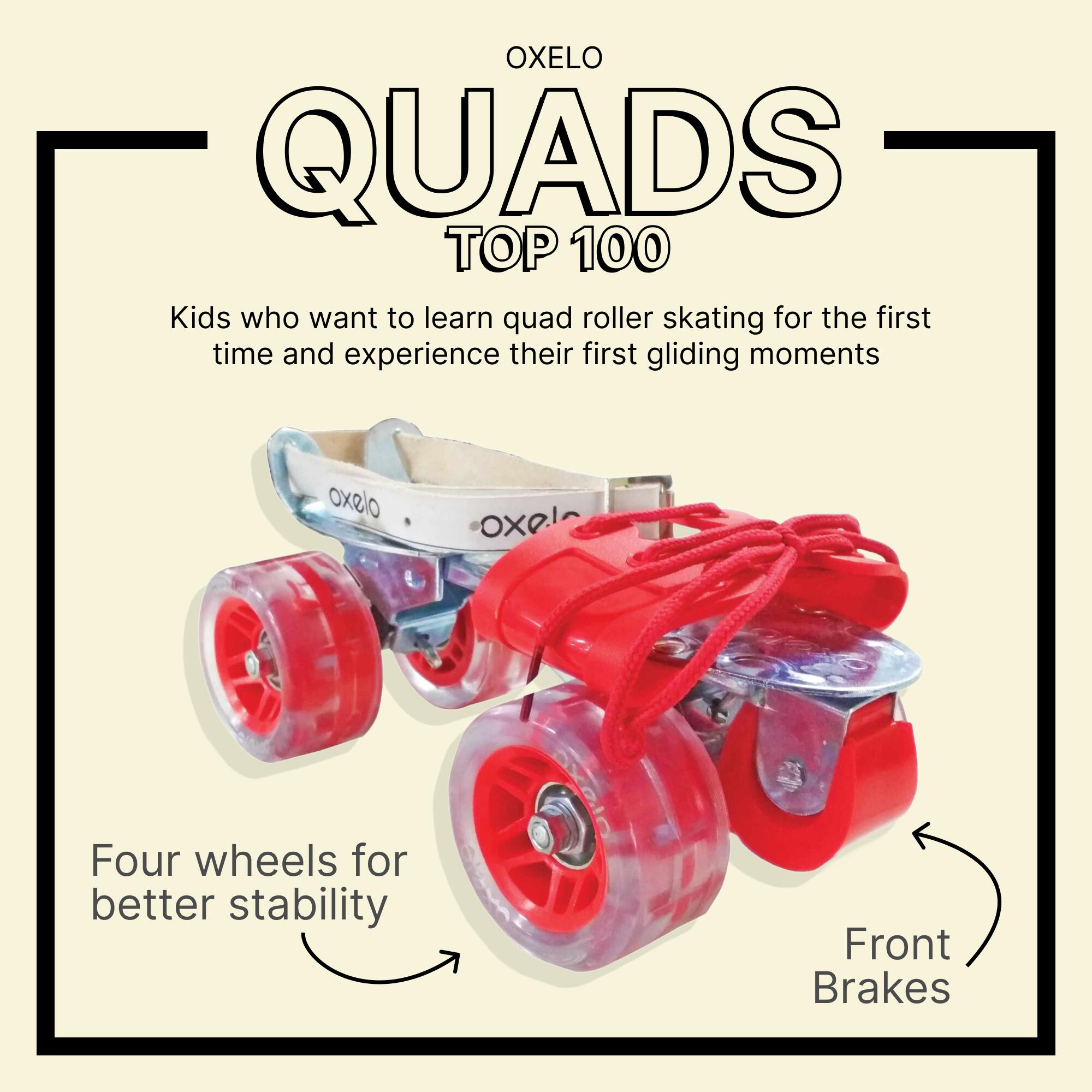 Kids Skating Quads Top 100 Red