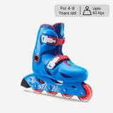 Kids Skating Shoes Inline Play 3 Blue