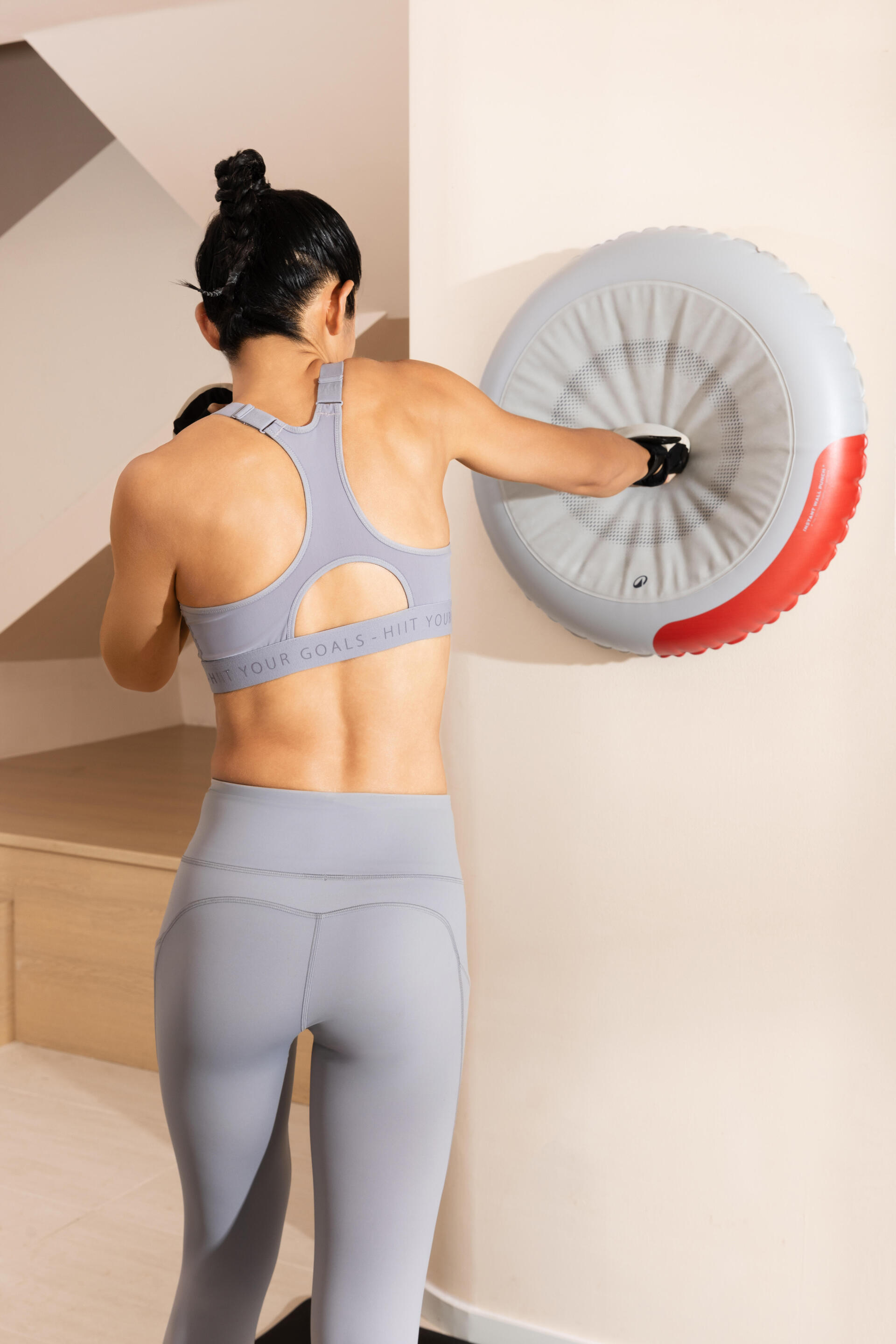 Quick Setup Wall-Mounted Punching Bag - Main Image